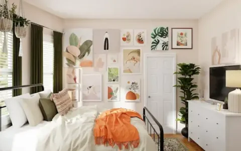 I Spent $50 on a Budget Bedroom Makeover — Here Are the Before & After Results living room makeover on a budget